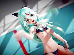 Mmd R-18 Anime Girls Sexy Dancing Clip 364