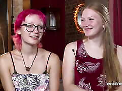 Ersties - jerks off boy T And Tonja Meet For Imaginative Lesbian Games