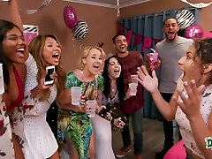Dorm Birthday Surprise banana sex - RealityKings with Jay Savage, Liv Revamped