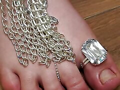 Wide Feet Size 40: Feet with Short Toes and Nails - Admiration and Gratitude