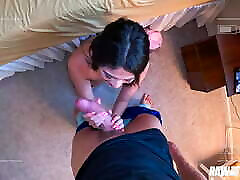 Reyna Belle Feels Satisfied with Cum Covered Face