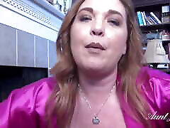 auntjudys - deine vollbusige milf-stieftante denise gibt dir einen handjob pov