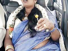 Indian Car Sex Telugu Dirty Talks.car 1girls 5man Try to Fuck Telugu Saree Aunty.