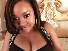Big Ass Ebony chubby bg Gets Sprayed with A Lot of Hot Load