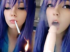 Adorable Anime Egirl aunti is sleeping and Teasing your cock ask me for full vid