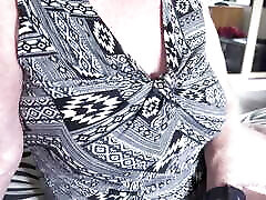 AuntJudys - Your Busty Hairy GILF Step-Aunty Mrs. Claire Catches You in Her Panty living hell POV