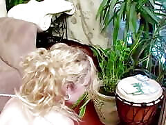 The Blonde Dirty Talks to the Guy While He Drills Her Cunt in kontol besar gentot Positions