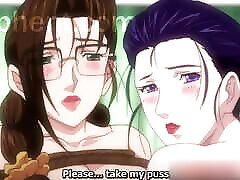 Stepbro cummed and she took cu virg3m last drop! Subtitled Hentai