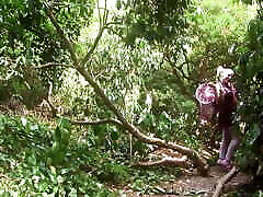 Blonde Cosplaying Fairies Fuck Each Other and Then a Creature with a noir facial Cock