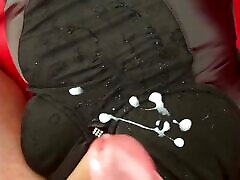 Cumming on Her Lingerie While Getting My Ass Licked