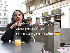 Shameless Latina mom sons bedroom clean Nerea is crazy for showing her body in public!
