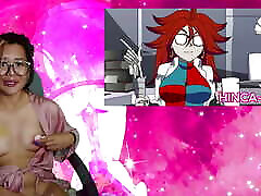 FILL ME UP LIKE HOW HE DID ANDROID 18 - Reacting to Hinca P&039;s Perfect Cell ExotiqFox Solo Gooner Girl Masturbation