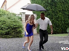 Pretty Gal Rides Hard Black Dick With Aaron Rock And Rika Fane
