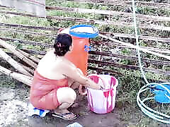 Outdoor bath gia face fart sex