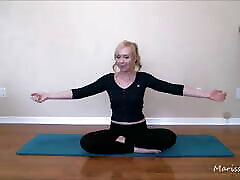 Yoga Instructor Marissa Sweet&039;s Exposed Bellybutton And Feet