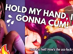 Baby I can&039;t sleep watch porn with me - ExotiqFox Solo Gooner Girl POV Masturbating