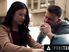 PURE TABOO Small Town Girl Lulu Chu Gets Horny While Hearing Roommate Raw & Dirty With Slimthick Vic