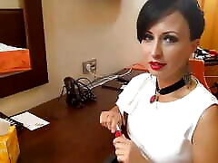 This particular video was recorded during my vacation trip in Torino, Italy. Big number of nylon stockings