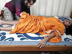 Saree and bra navel lick boobs press with pussy rub romance of Vaishnavy and Sharun Raj, Mallu couple hot saree navel romance