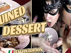 Chew, telugu actress gowthami fucking videos and cuming on her dessert Italian edition Ruined dessert