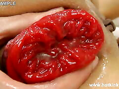 Anal Punching & Prolapse on the White Sofa by Hotkinkyjo
