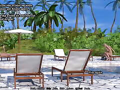Ariane in paradise: a rich sammi tte on a tropical island ep 3