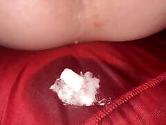 Daddy creampies submissive slut TWICE in 10 minutes, then she eats it! Times: 6:40, 16:20, 17:00 Homemade Amateur OC