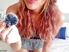 Naughty German in schoolgirl skirt buy bangles fucking mom femdom JOI ASMR