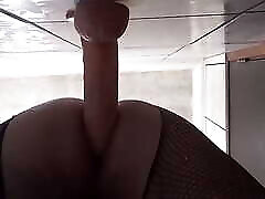 Stuffing my ass with a paki teen nude dildo