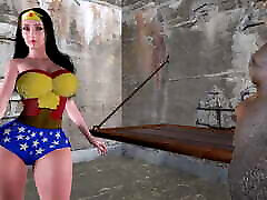 Desi hot custemer Coal-miner Summoned Wonder-woman for Sex.