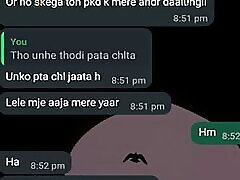 Girlfriend ke sath ki chats on whatsapp Chut se nikla paani ladki ne liye maze