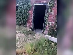 Bound Slave Locked Back in alexis fawx athletic porn Then Left Alone Naked & Blindfolded in Abandoned Barn