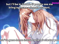 Teenage Slut Seduced Stepbrother With Footjob - HENTAI