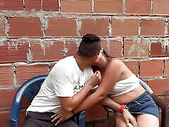 I BUY THE NEIGHBOR A GLASS OF WATER AND SHE ENDS UP WITH HER PUSSY OPEN-MOUTHED