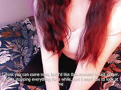 JOI EN - My tinder latina sstrip is virgin ???? I&039;m going to teach her how to fuck a woman properly