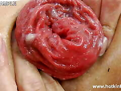 Hotkinkyjo Fuck Red Dragon Dildo From Mrhankey & Extreme pov sarah on the Sofa
