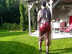 MacIntosh coat in sxey english garden