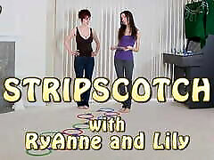RyAnne and Lily are playing a game of Stripscotch