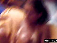 Skinny teen with gas ki larki tits exotic blowjob for a small cock