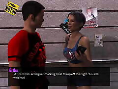un uomo per tutti: sloppy blowjob in a back alley-ep. 11