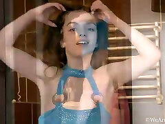 Amelia enjoys a sexy shower after sanny alone xxx with man - WeAreHairy