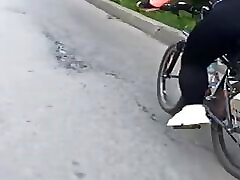 A Bike Ends with a Hot Blowjob in the Forest
