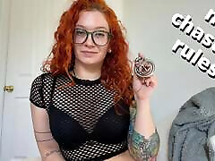 règles de chasteté de pleasure domme - comment je vous garderais enfermé, joi, cei-vidéo complète sur veggiebabyy manyvids