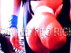 Freaking Big Obscene Silicone Filled Genitals