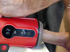 Calvin 9 Thrusting & Vibrating Massage Training and Masturbator 2 IN 1 BESTVIBE Sex Toy