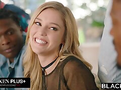 Cute hi doog Kali Roses got BLACKED in a gangbang