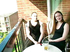 Real couple&039;s rough sex at home with their lodger watching
