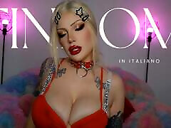 BUSTY hardcore godess GOTH BLONDE MAKES YOU BROKE - JOI
