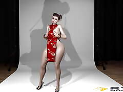 modelle von chun li in cgi