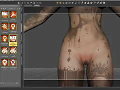 Creating videos hotbrazzers First 3D Character